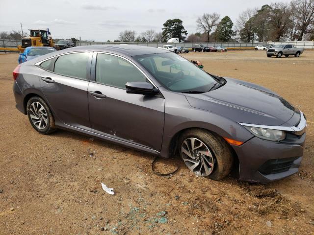 19XFC2F75GE060536 - 2016 HONDA CIVIC EX GRAY photo 4