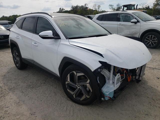 KM8JFCA10NU079662 - 2022 HYUNDAI TUCSON SEL CONVENIENCE WHITE photo 4