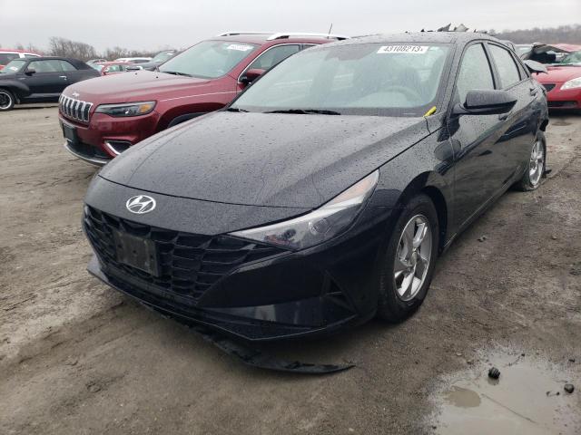 5NPLL4AG4MH034667 - 2021 HYUNDAI ELANTRA SE BLACK photo 1