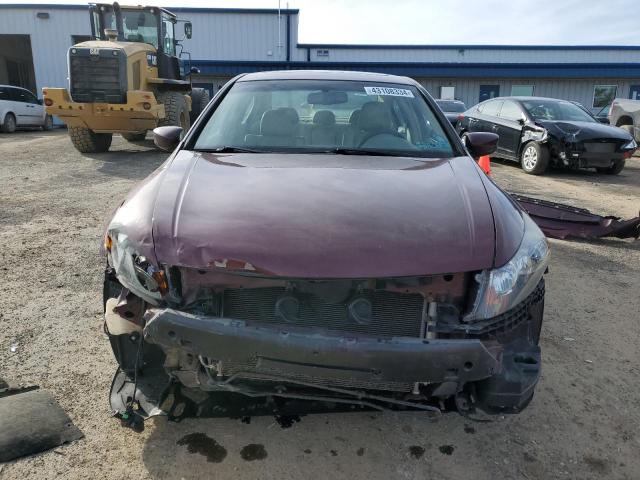 1HGCP368X8A011831 - 2008 HONDA ACCORD EXL BURGUNDY photo 5