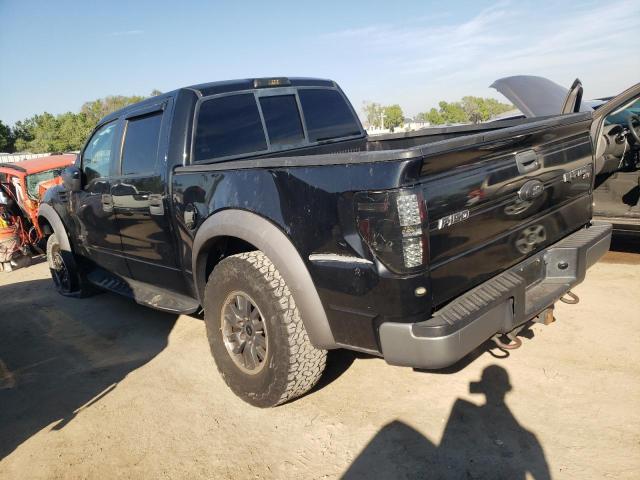 1FTFW1R65BFA04146 - 2011 FORD F150 SVT RAPTOR BLACK photo 2