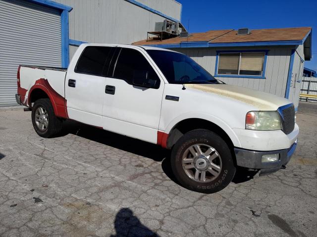 1FTPW14524KC89692 - 2004 FORD F150 SUPERCREW WHITE photo 4