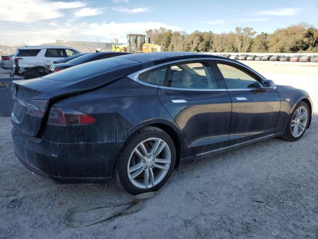 5YJSA1S27FF086881 - 2015 TESLA MODEL S 70D BLUE photo 3