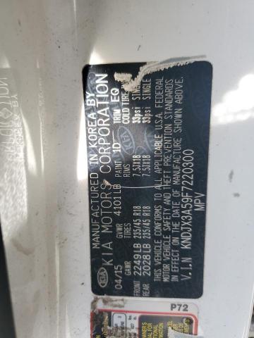 KNDJX3A59F7220300 - 2015 KIA SOUL ! WHITE photo 12