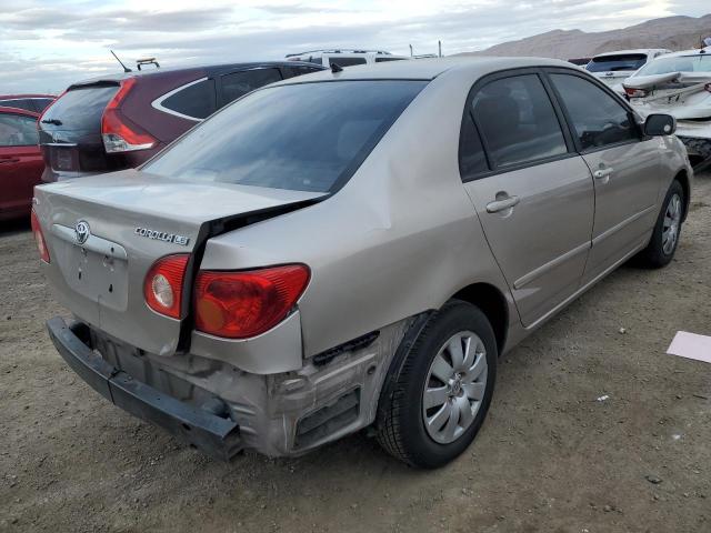 1NXBR32E23Z120111 - 2003 TOYOTA COROLLA CE BEIGE photo 3