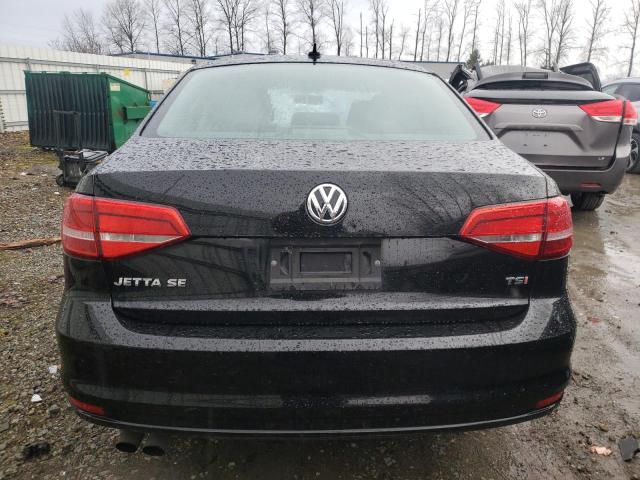 3VWD17AJXFM320234 - 2015 VOLKSWAGEN JETTA SE BLACK photo 6