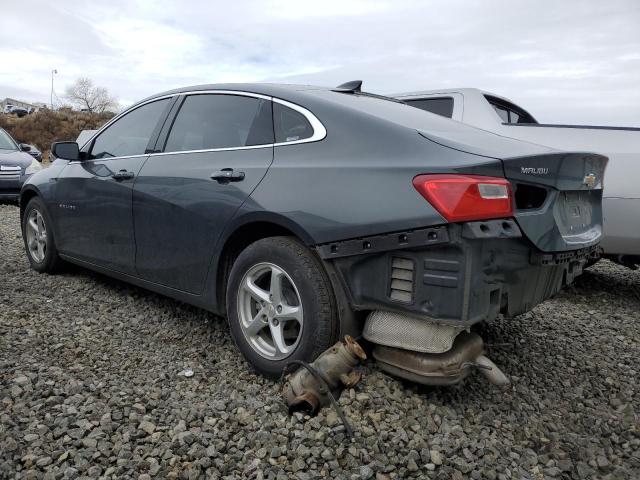 1G1ZB5ST5JF146813 - 2018 CHEVROLET MALIBU LS GRAY photo 2