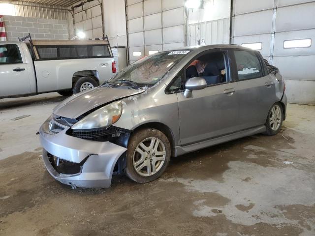 JHMGD38667S047432 - 2007 HONDA FIT S 灰色 照片 1