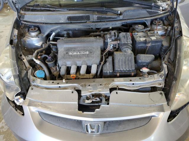 JHMGD38667S047432 - 2007 HONDA FIT S 灰色 照片 12