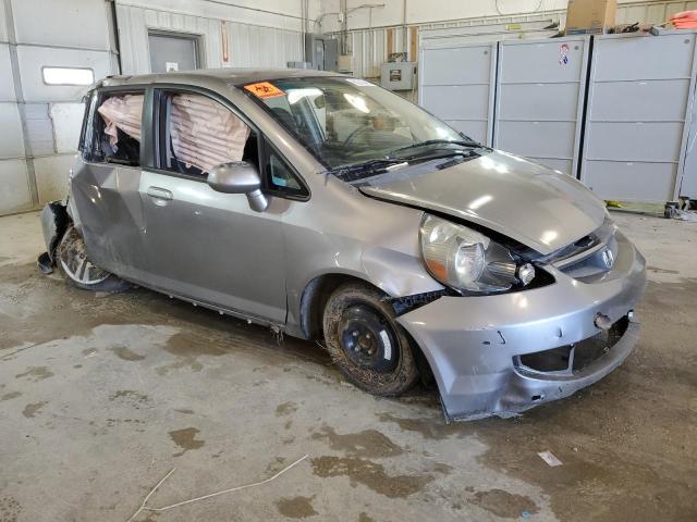 JHMGD38667S047432 - 2007 HONDA FIT S 灰色 照片 4
