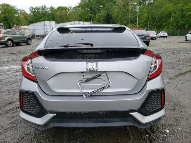 SHHFK7H86JU402274 - 2018 HONDA CIVIC EXL SILVER photo 6