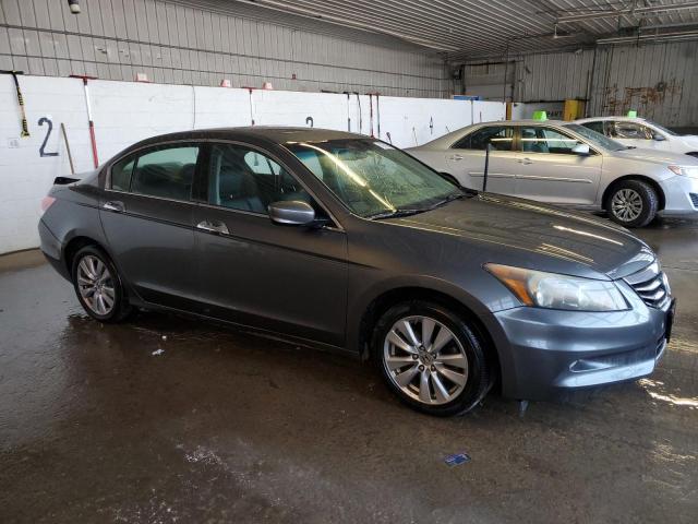 1HGCP3F81BA007450 - 2011 HONDA ACCORD EXL GRAY photo 4