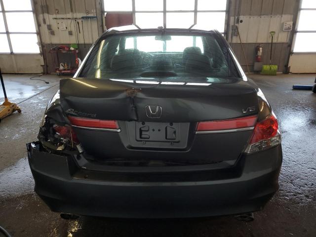 1HGCP3F81BA007450 - 2011 HONDA ACCORD EXL GRAY photo 6