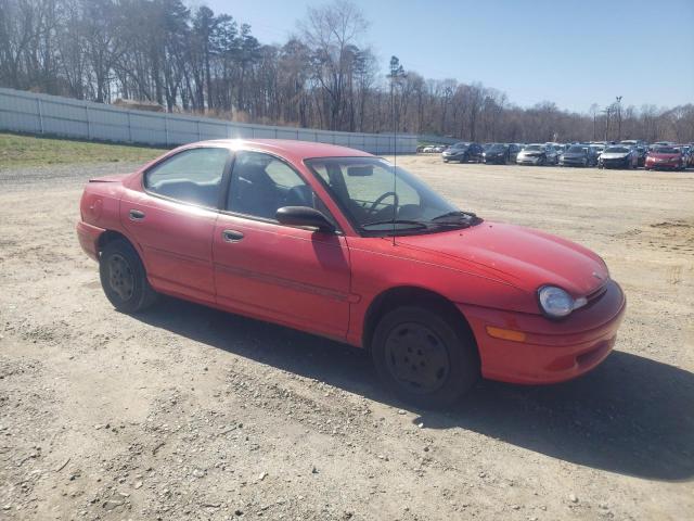 1B3ES47C8SD638145 - 1995 DODGE NEON HIGHLINE RED photo 4