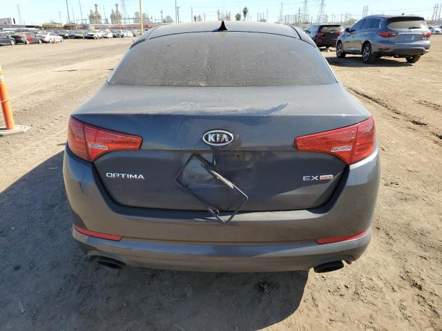 KNAGN4A7XB5120345 - 2011 KIA OPTIMA EX BLACK photo 6