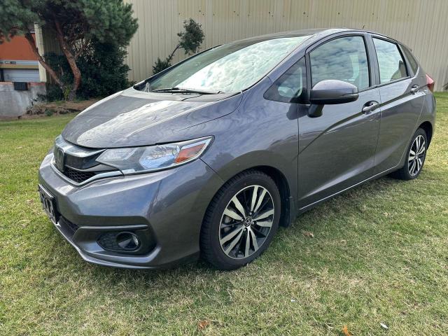 3HGGK5H92KM713735 - 2019 HONDA FIT EXL GRAY photo 2