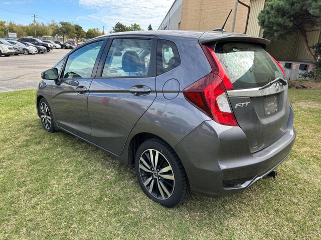 3HGGK5H92KM713735 - 2019 HONDA FIT EXL GRAY photo 3