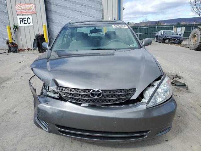 4T1BE32K53U673918 - 2003 TOYOTA CAMRY LE GRAY photo 5