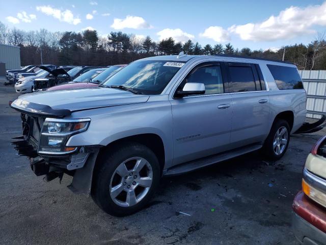 1GNSKJKC1FR723920 - 2015 CHEVROLET SUBURBAN K1500 LT GRAY photo 1