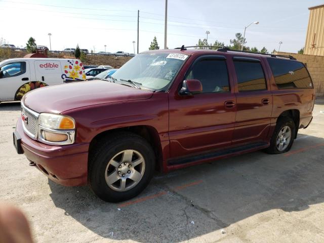 1GKFK66U76J134531 - 2006 GMC YUKON XL DENALI BURGUNDY photo 1