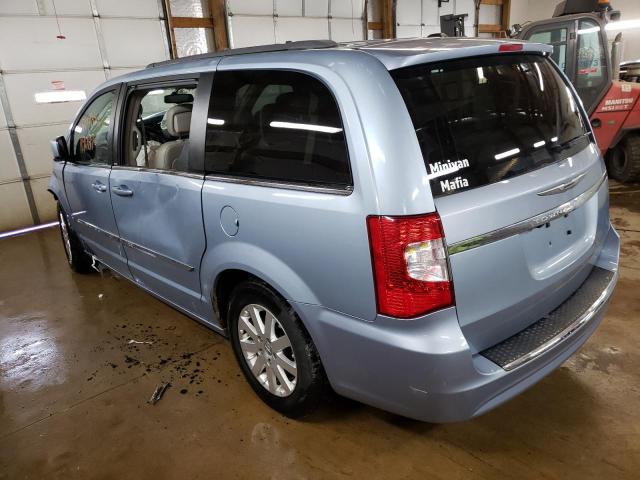 2C4RC1BG2DR615708 - 2013 CHRYSLER TOWN & COU TOURING ლურჯი ფოტო 2