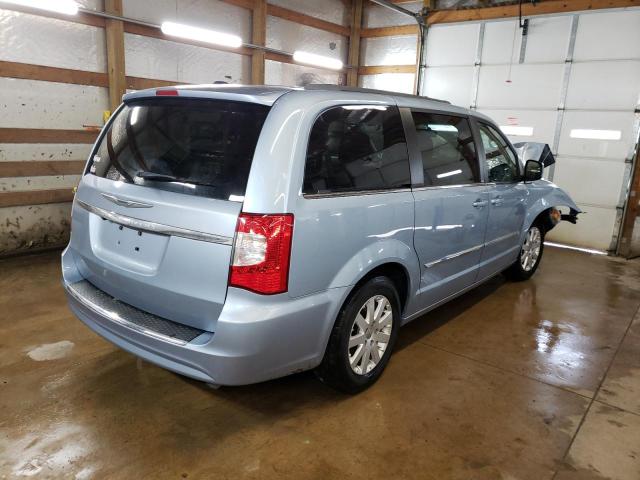 2C4RC1BG2DR615708 - 2013 CHRYSLER TOWN & COU TOURING ლურჯი ფოტო 3
