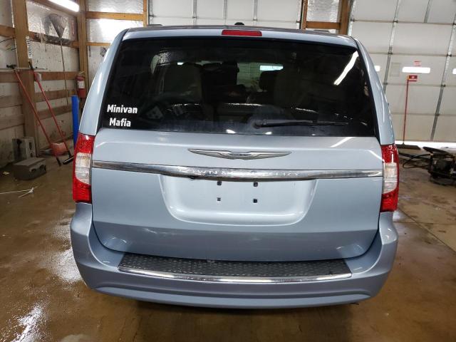 2C4RC1BG2DR615708 - 2013 CHRYSLER TOWN & COU TOURING ლურჯი ფოტო 6