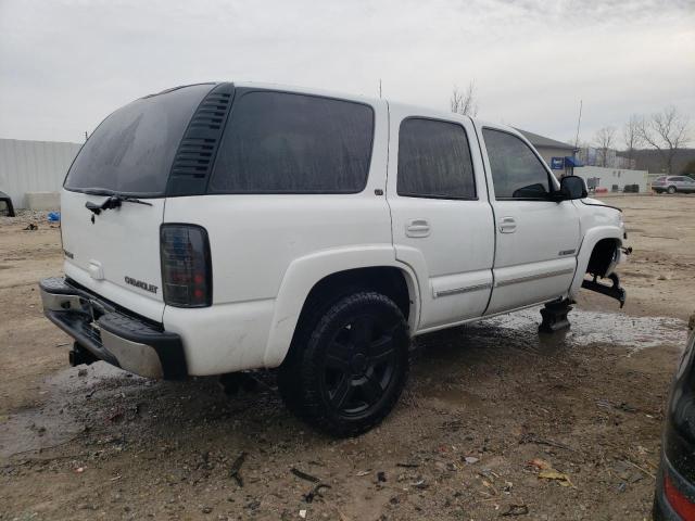 1GNEK13Z03J251882 - 2003 CHEVROLET TAHOE K1500 WHITE photo 3