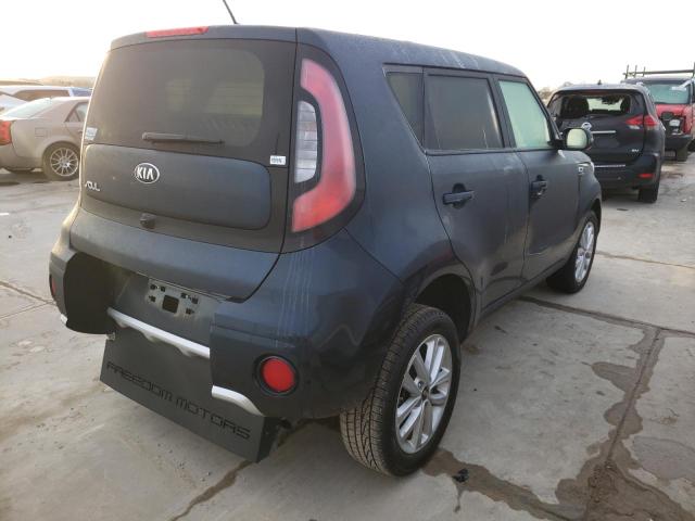 KNDJP3A57J7558027 - 2018 KIA SOUL + BLUE photo 3