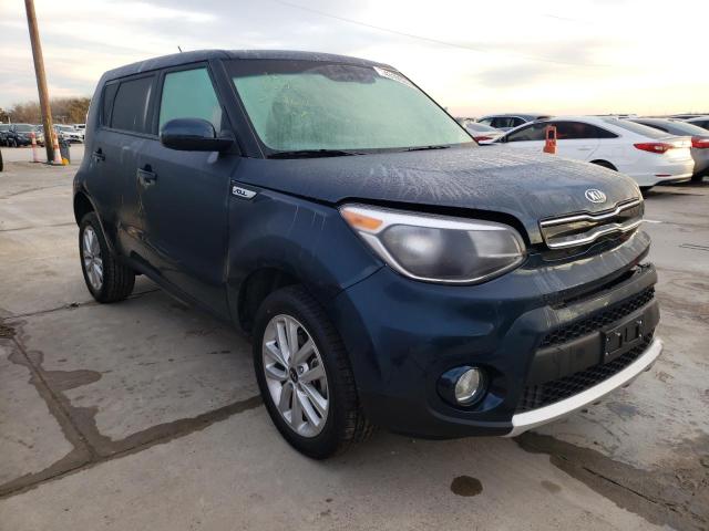 KNDJP3A57J7558027 - 2018 KIA SOUL + BLUE photo 4