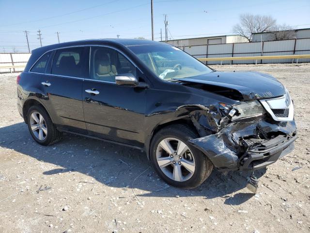 2HNYD2H32CH525931 - 2012 ACURA MDX TECHNOLOGY 黑色 照片 4