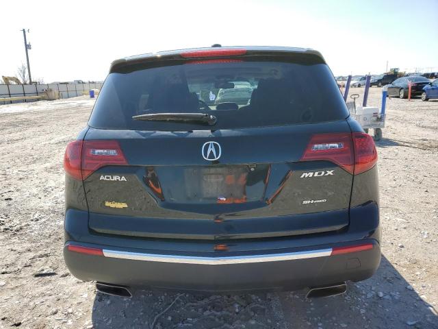 2HNYD2H32CH525931 - 2012 ACURA MDX TECHNOLOGY 黑色 照片 6