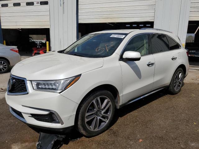 5FRYD3H82HB004775 - 2017 ACURA MDX ADVANCE WHITE photo 1