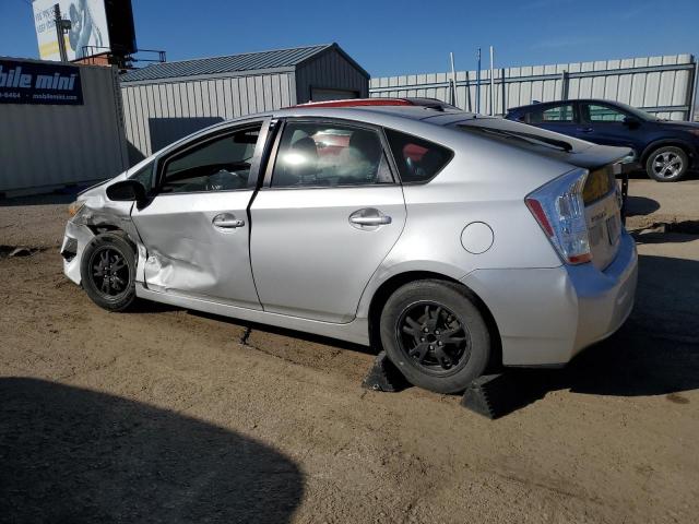 JTDKN3DUXA0090526 - 2010 TOYOTA PRIUS SILVER photo 2