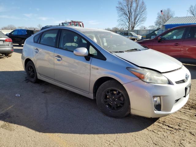 JTDKN3DUXA0090526 - 2010 TOYOTA PRIUS SILVER photo 4