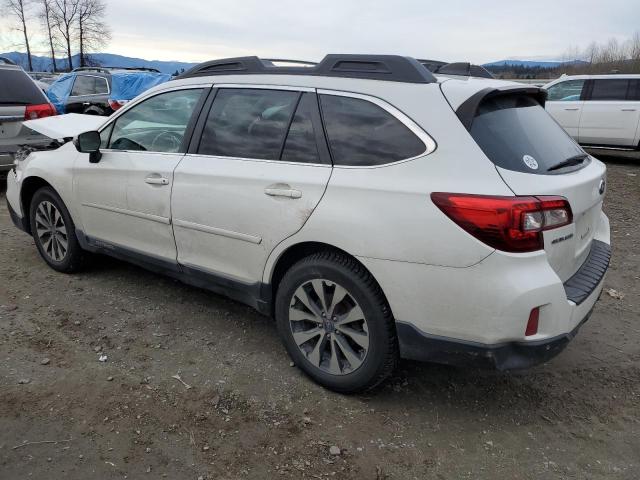 4S4BSENC4H3233436 - 2017 SUBARU OUTBACK 3.6R LIMITED WHITE photo 2