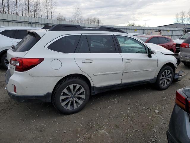 4S4BSENC4H3233436 - 2017 SUBARU OUTBACK 3.6R LIMITED WHITE photo 3