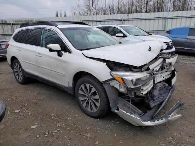 4S4BSENC4H3233436 - 2017 SUBARU OUTBACK 3.6R LIMITED WHITE photo 4