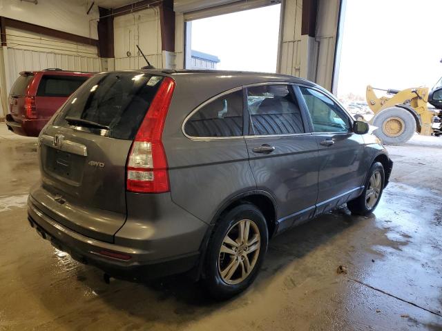 5J6RE4H76AL046881 - 2010 HONDA CR-V EXL GRAY photo 3