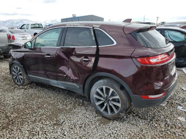 5LMTJ3DH9KUL35239 - 2019 LINCOLN MKC RESERVE BURGUNDY photo 2