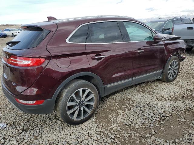 5LMTJ3DH9KUL35239 - 2019 LINCOLN MKC RESERVE 勃艮第红 照片 3