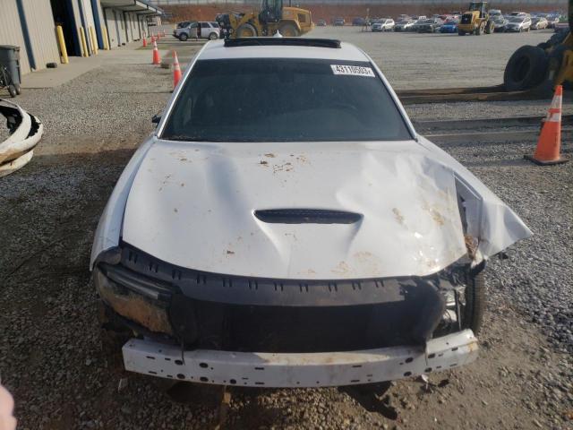 2C3CDXCT4KH607845 - 2019 DODGE CHARGER R/T WHITE photo 5