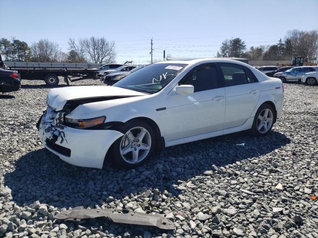 19UUA65675A078244 - 2005 ACURA TL WHITE photo 1