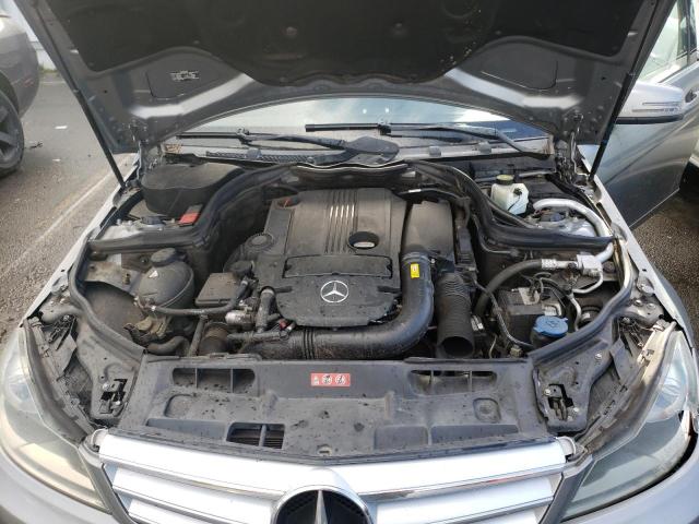 WDDGF4HB0DR271867 - 2013 MERCEDES-BENZ C 250 GRAY photo 11