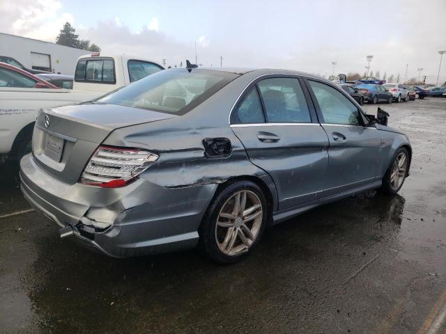 WDDGF4HB0DR271867 - 2013 MERCEDES-BENZ C 250 GRAY photo 3