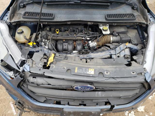 1FMCU0F72JUB68671 - 2018 FORD ESCAPE S BLUE photo 11