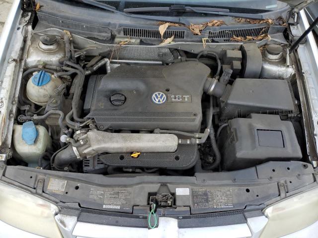 WVWSE61J52W546717 - 2002 VOLKSWAGEN JETTA GLS SILVER photo 11