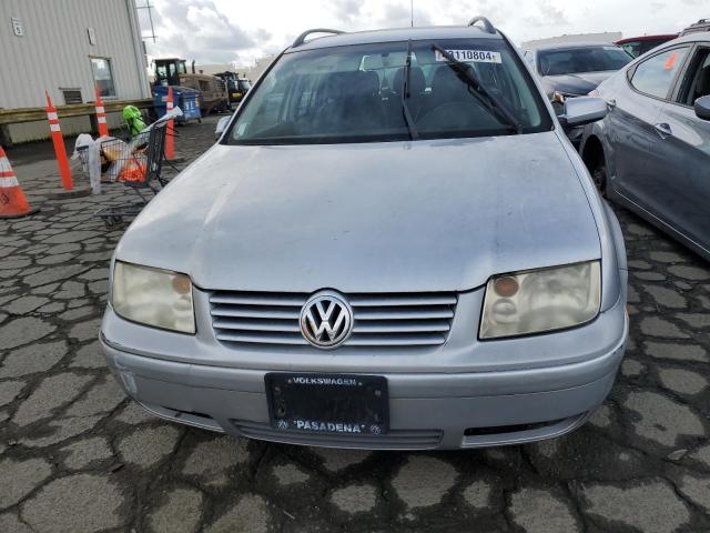 WVWSE61J52W546717 - 2002 VOLKSWAGEN JETTA GLS SILVER photo 5