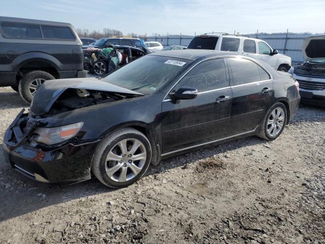 JH4KB2F66AC001548 - 2010 ACURA RL BLACK photo 1