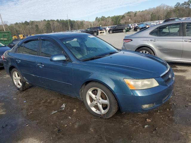 5NPEU46F07H278701 - 2007 HYUNDAI SONATA SE BLUE photo 4